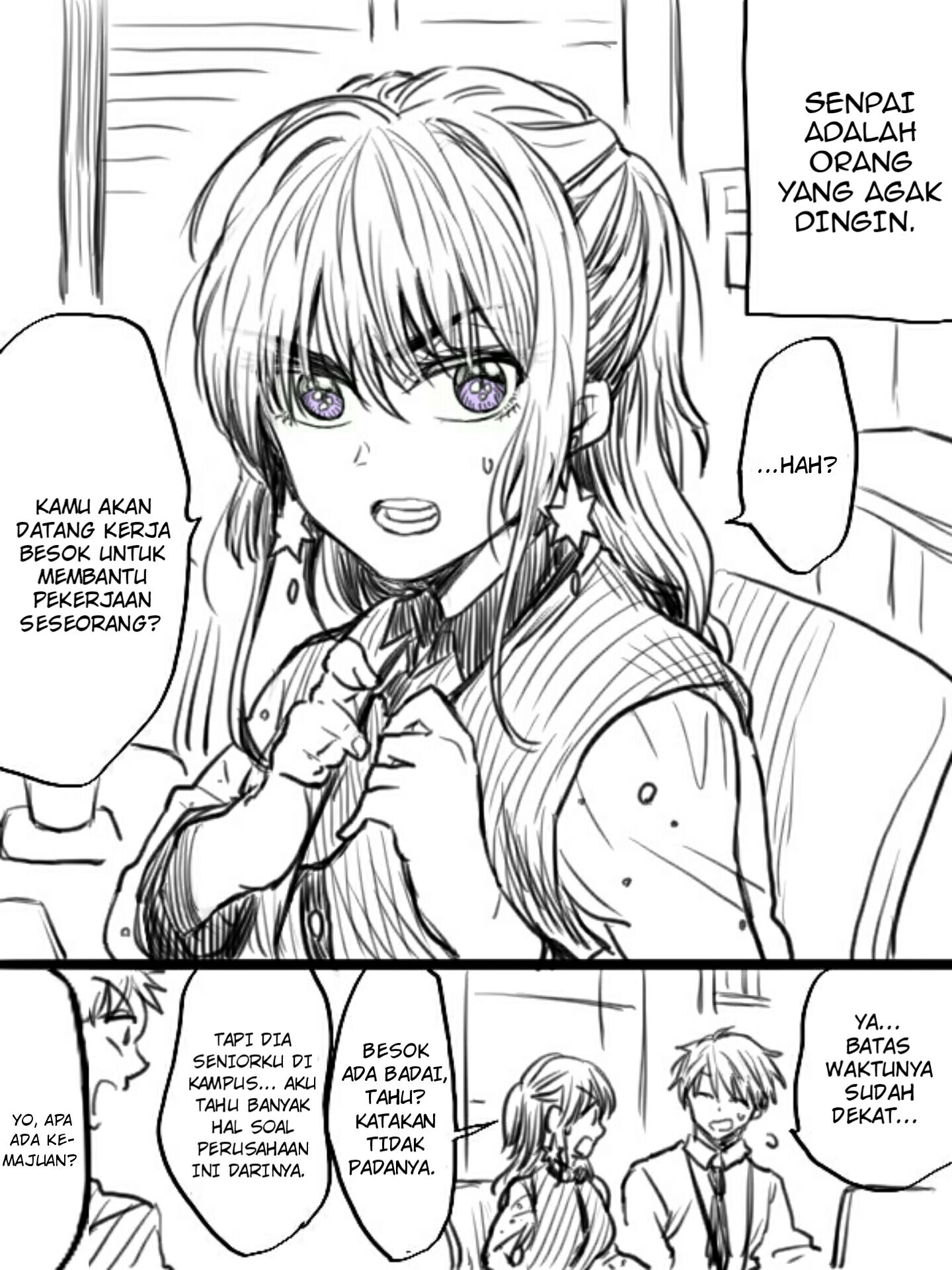 Awkward Senpai Chapter 32 Gambar 2